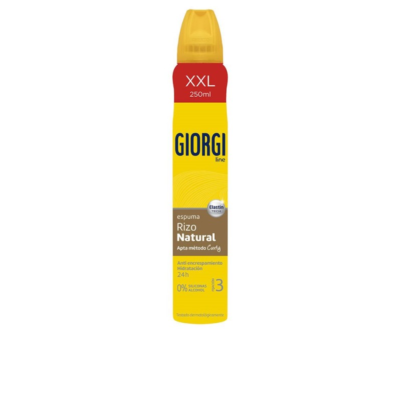RIZO NATURAL espuma fijadora método curly nº3 250 ml de GIORGI LINE - Ofertas Online y Envío Gratis